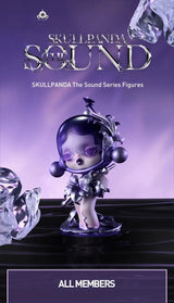 POP MART SKULLPANDA The Sound Series Blind Box Toys Kawaii Anime Blind Box Action Figure Surprise Mystery Box Dolls Girls Gift