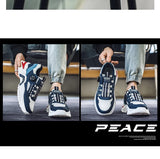 Men's Rotating Buckle Casual Sports Sneakers