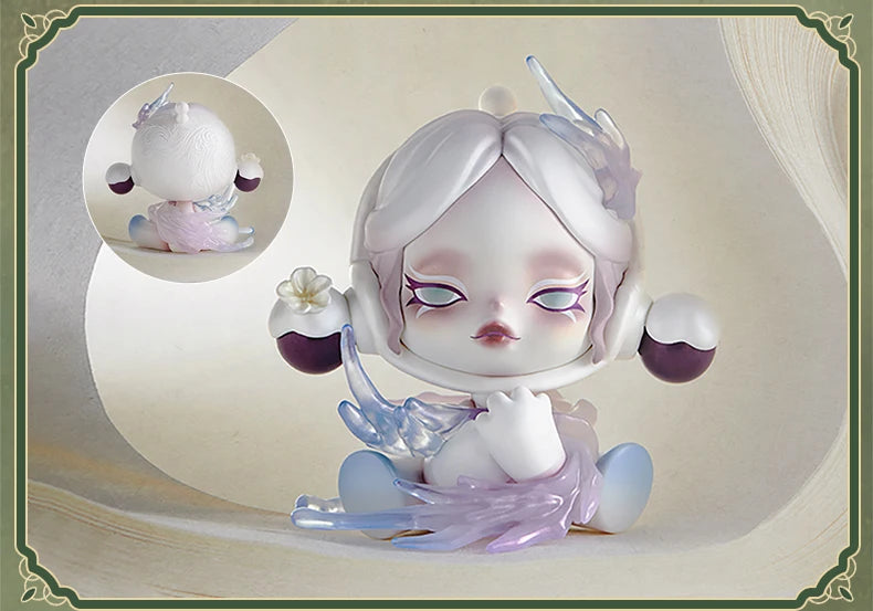 POP MART SKULLPANDA The Ink Plum Blossom Series Trendy Blind Box Toys Mystery Box Mistery Action Figure Surprise Birthday Gift