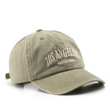 Unisex Washed Embroidered Baseball Cap