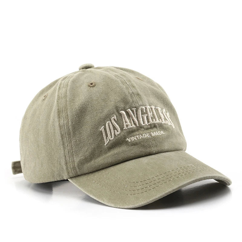 Unisex Washed Embroidered Baseball Cap