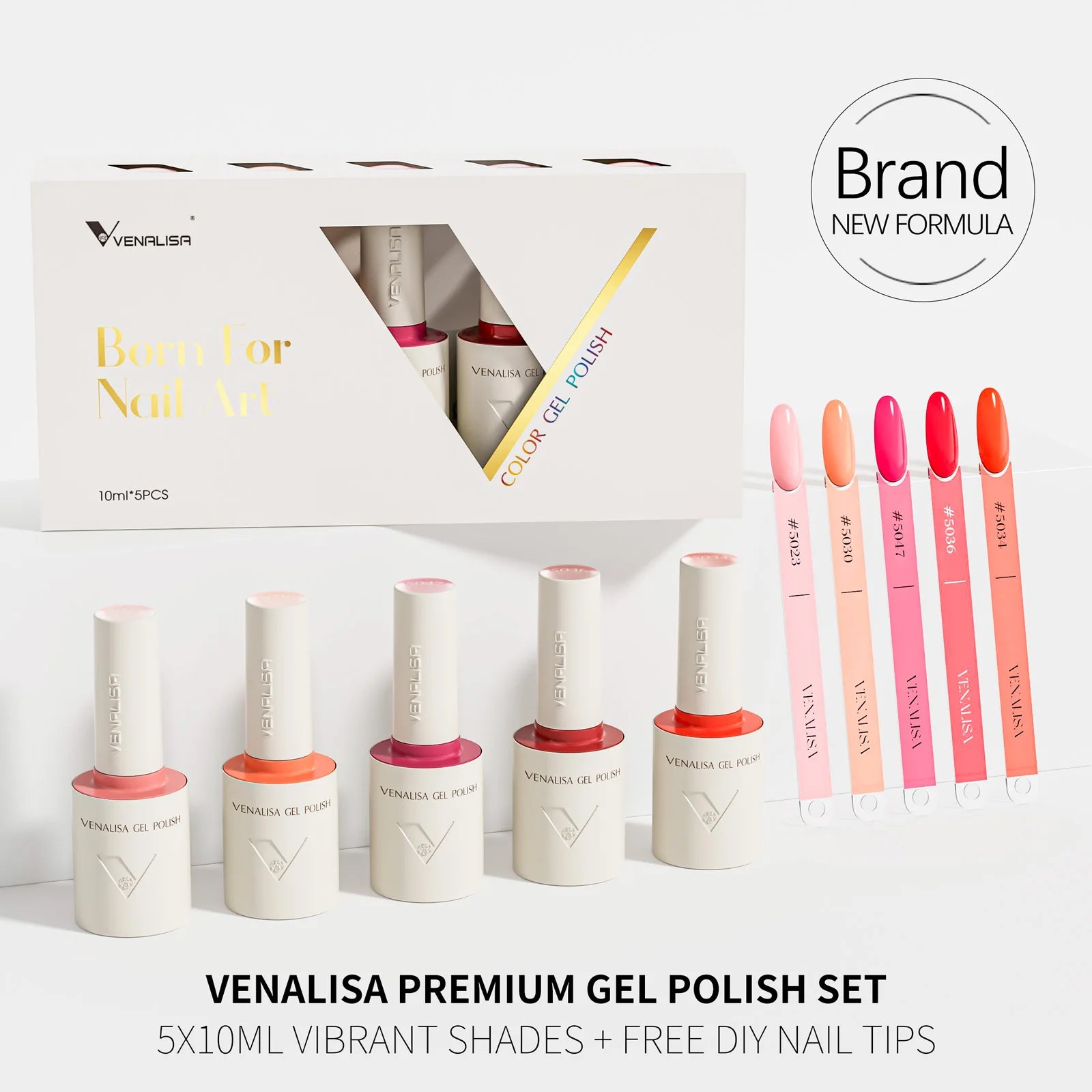 VENALISA Gel Polish Complete Kit – HEMA & TPO Free