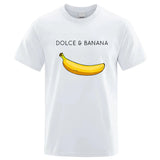 Men’s 100% Cotton Banana Print Tee