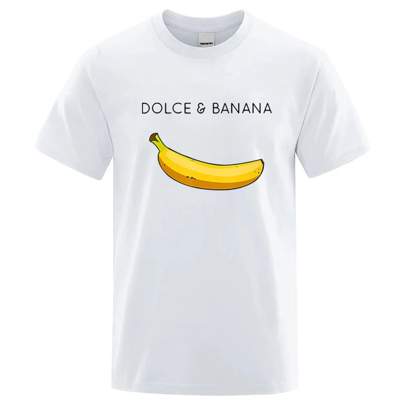 Men’s 100% Cotton Banana Print Tee