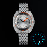 SEESTERN Watch SUB300T Diver Automatic Man Mechanical Sapphire Glass Luminous Date Waterproof 200 Turn Bracelet Wristwatch Retro