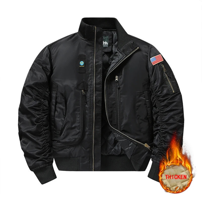 Men's MA1 Bomber Jacket | Oversized Padded Parka