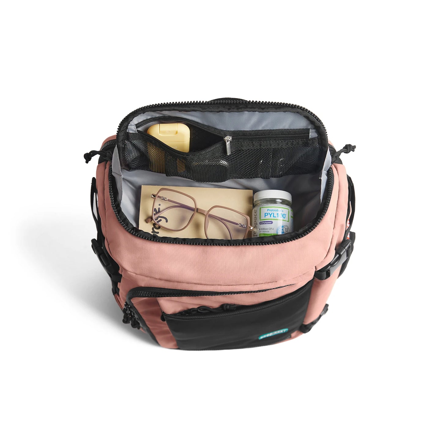 BAGSMART Men Women Travel Backpack with Shoe Compartment Airplane Compression Backpack Waterproof Anti‑theft Cabin Bag