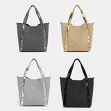 Women's Faux Suede Satchel Bag