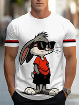 Men’s Rabbit Graphic Streetwear Tee