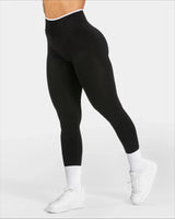 High-Waist Seamless Yoga Leggings