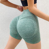 Women's High-Waist Push-Up Gym & Yoga Shorts