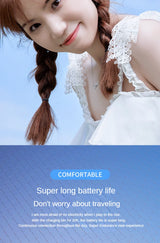 Heavy Bass Sleep Headphones Wireless Bluetooth Earphones With Mic Sports Earbuds Noise Reduction Mini HD Headset For Smart Phone