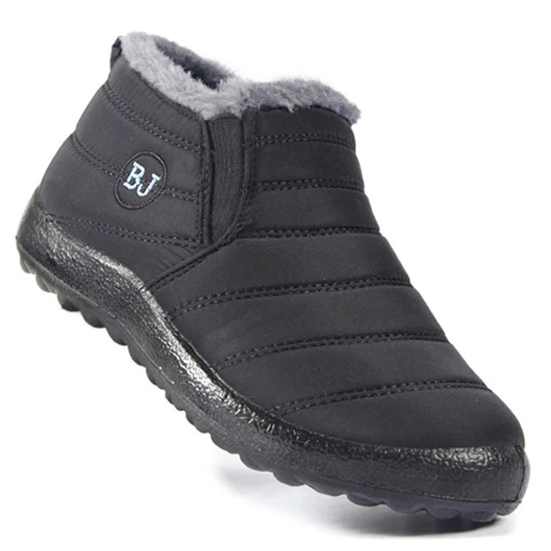 Lightweight Winter Fleece-Lined Sneakers