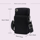 New Mobile Phone Bag Funny Anime Dog Print Shoulder Messenger Bag Women Men Coin Purse Handbag Animal Lover Small Crossbody Bag