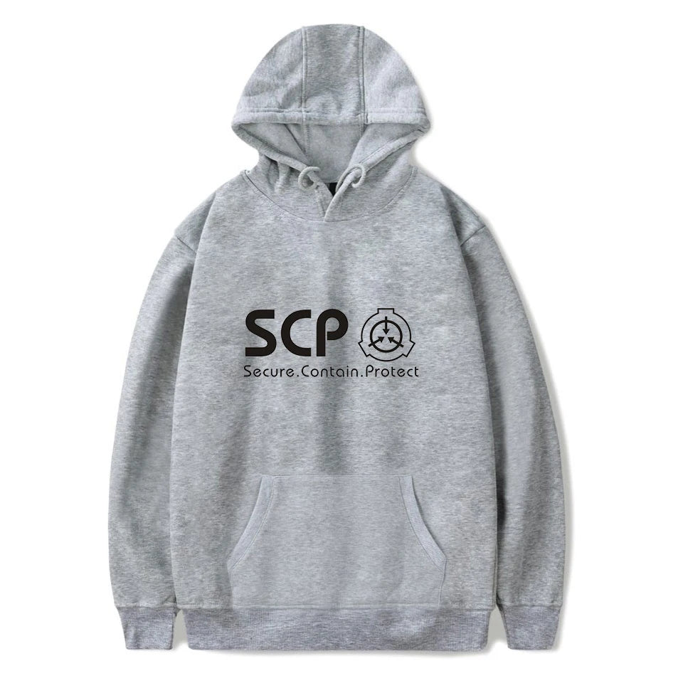 Scp Foundation Hoodie 2025 New Autumn Winter Fashion Men Women Soft Warm Casual Sweatshirt Black Comfortable streetwear