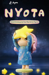 POP MART Nyota Growing Up By Your Way Series Blind Box Guess Bag Mystery Box Toys Doll Cute Anime Figure Desktop Ornaments