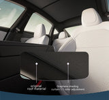 Tesla Model 3/Y Graphene Honeycomb Roof Sunshade Set