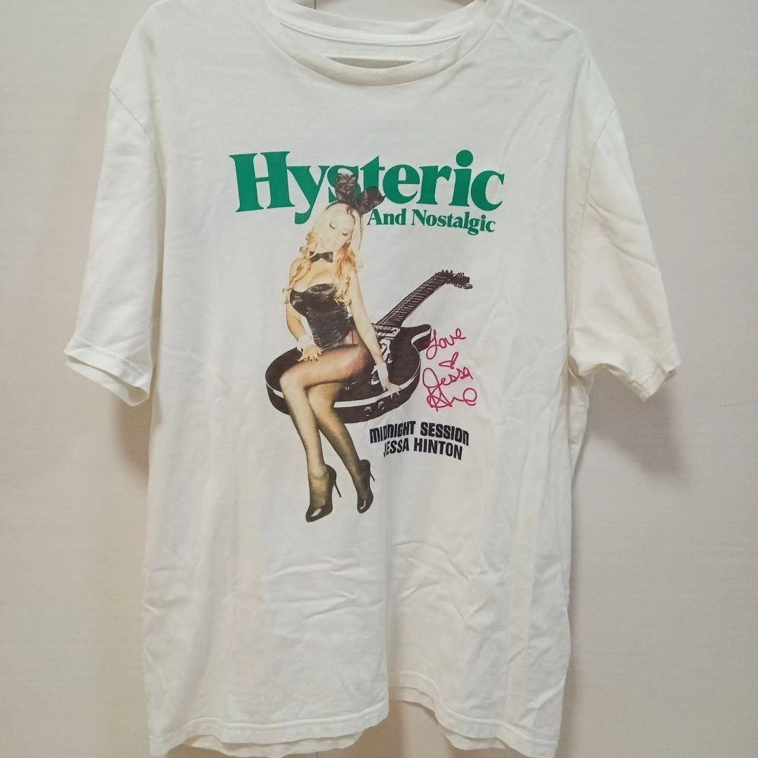 Hysteric Graphic Tee – Unisex Street Style, Summer 2025