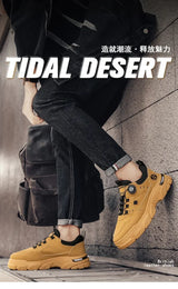 Men’s Autumn Leather Casual Sneakers