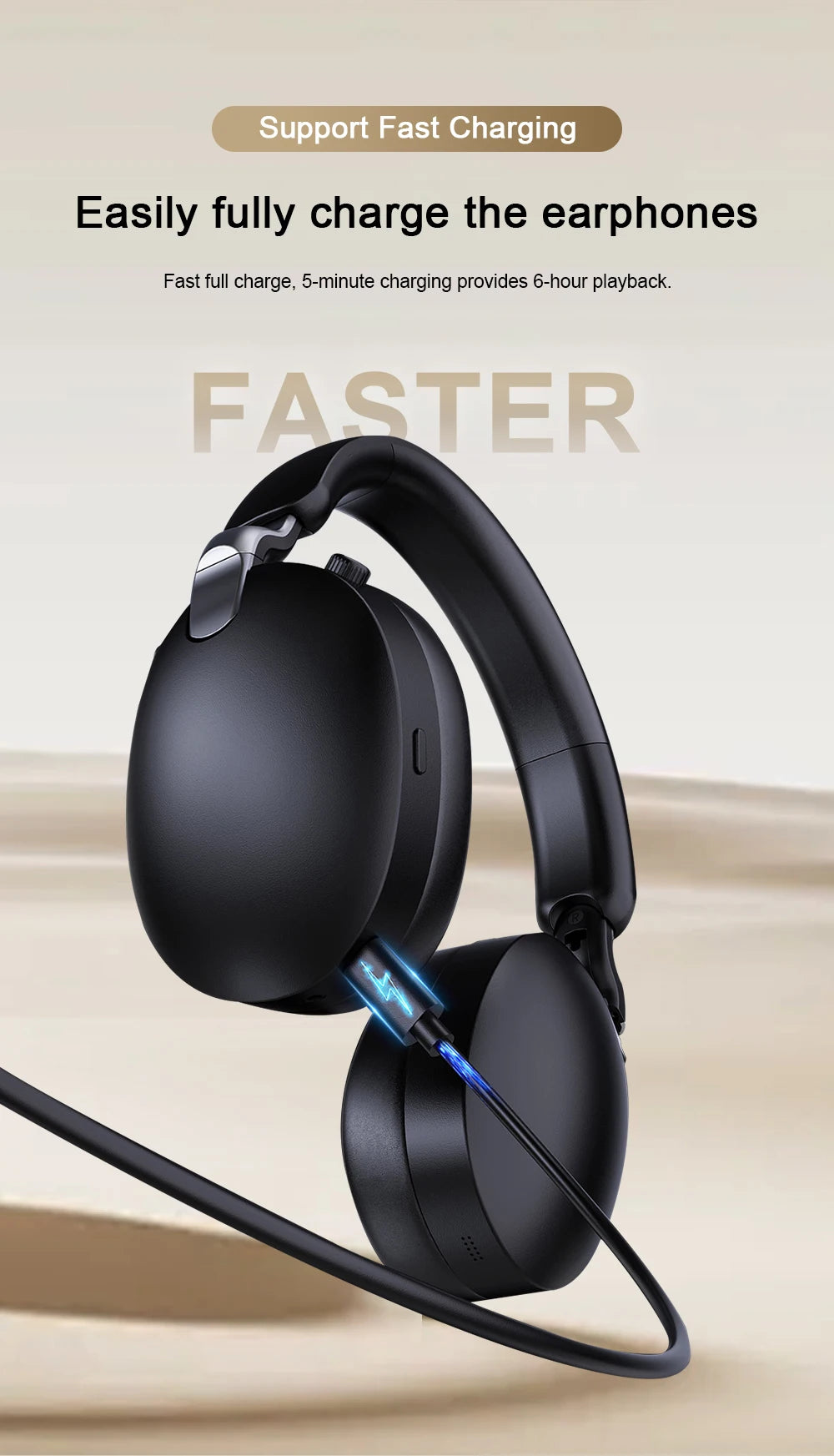 AULA New A500 Wireless Head-mounted Headphone 2.4G/Bluetooth/Wired Nolse Reduction Headsets E-sports Gaming Earphones with Mic
