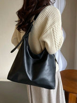 Large Capacity Solid Color Women's Shoulder Bag, Multifunctional Crossbody Bag, Women's Shoulder Tote Bag, Large Capacity Crossbody Tote Bag, Casual Work Bag
