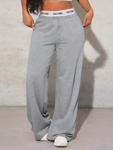 Women's High-Waisted Wide-Leg Casual Pants