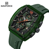Men’s Waterproof Quartz Watch - Silicone Sport Strap