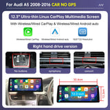 Road Top 8.8"/12.3" Touch Screen for Audi A5 2008–2016