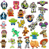 MESUCA 12-200pcs Buzz Lightyear Shoe Charms For Sandals,Shoe Decoration Accessories Shoe Pins Great Gift For Men Women