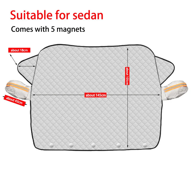 All-Season Car Windshield Cover – UV & Snow Protection