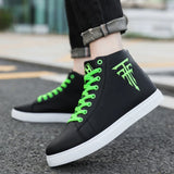 Men's High-Top Vulcanized Sneakers