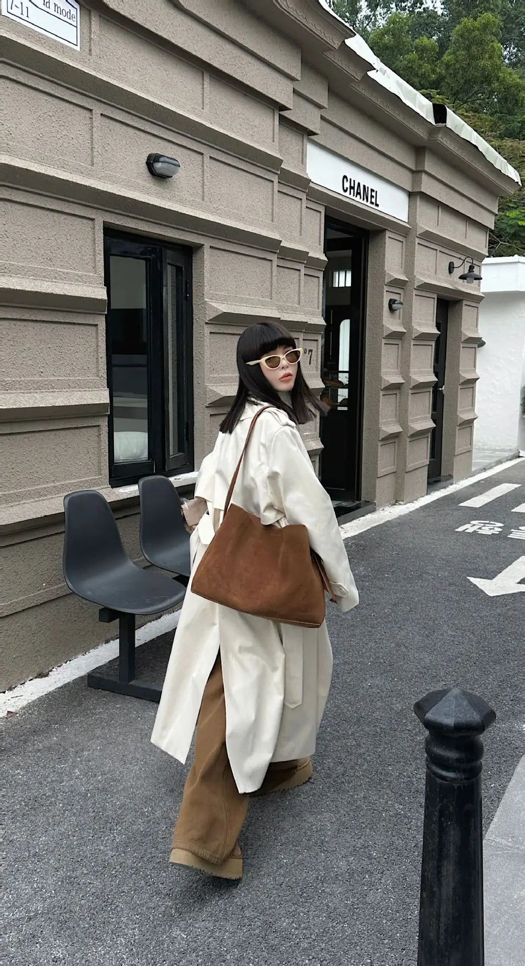 Motingsome Oversize Women Bag Luxury Suede Leather Winter Bags Frosted Cow Skin Handbag and Purses Retro Lady Tote 2024 New