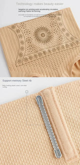 Seamless High Waist Postpartum Shapewear | USA-Made Control Panties