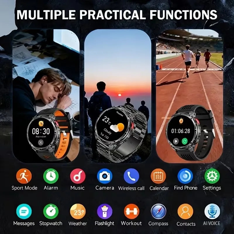 T-REX3 Ultra 1100mAh GPS Smart Watch for Men