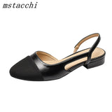 Women's Elegant Flat Sandals | Mixed Color Comfort Shoes
