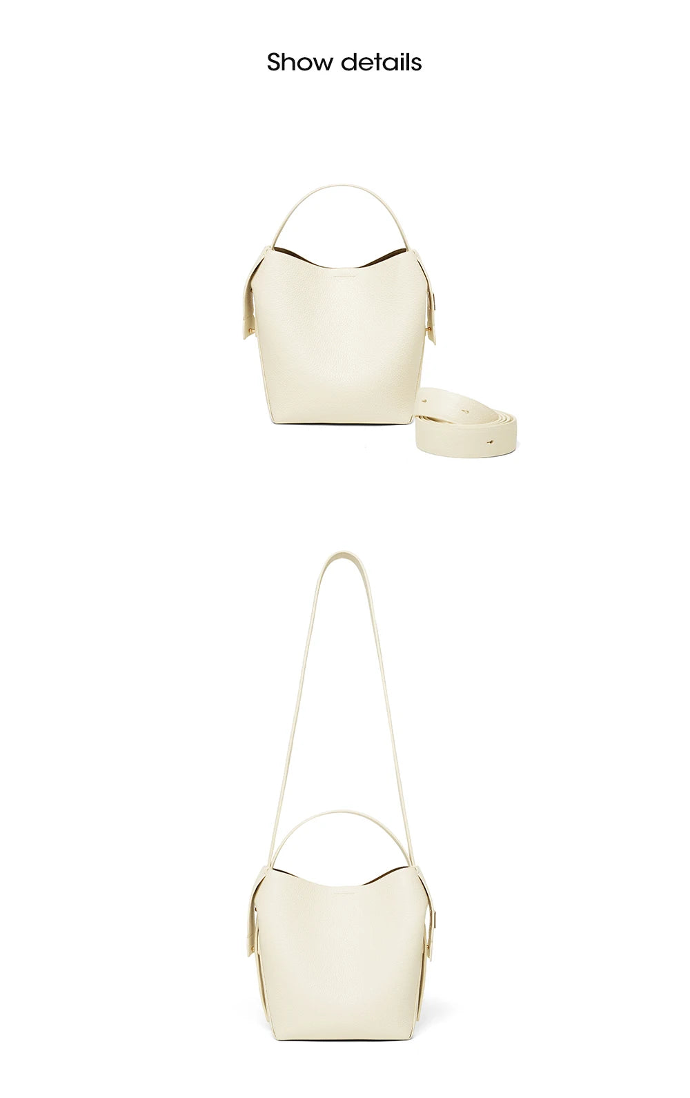 LA FESTIN Original Brand Genuine Leather Ladies Handbag Shoulder Crossbody Bag Portable Bucket Bag Female Bags Women's Bag