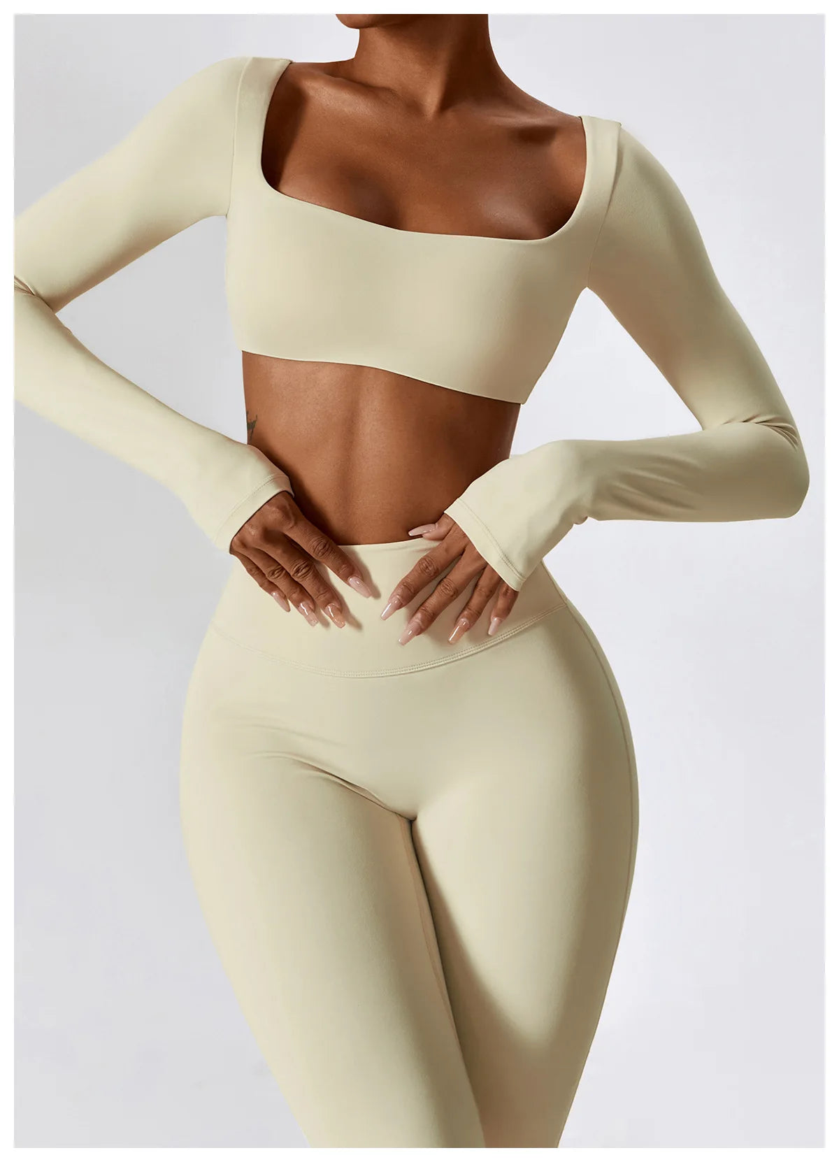 Seamless 2-Piece Yoga & Fitness Set