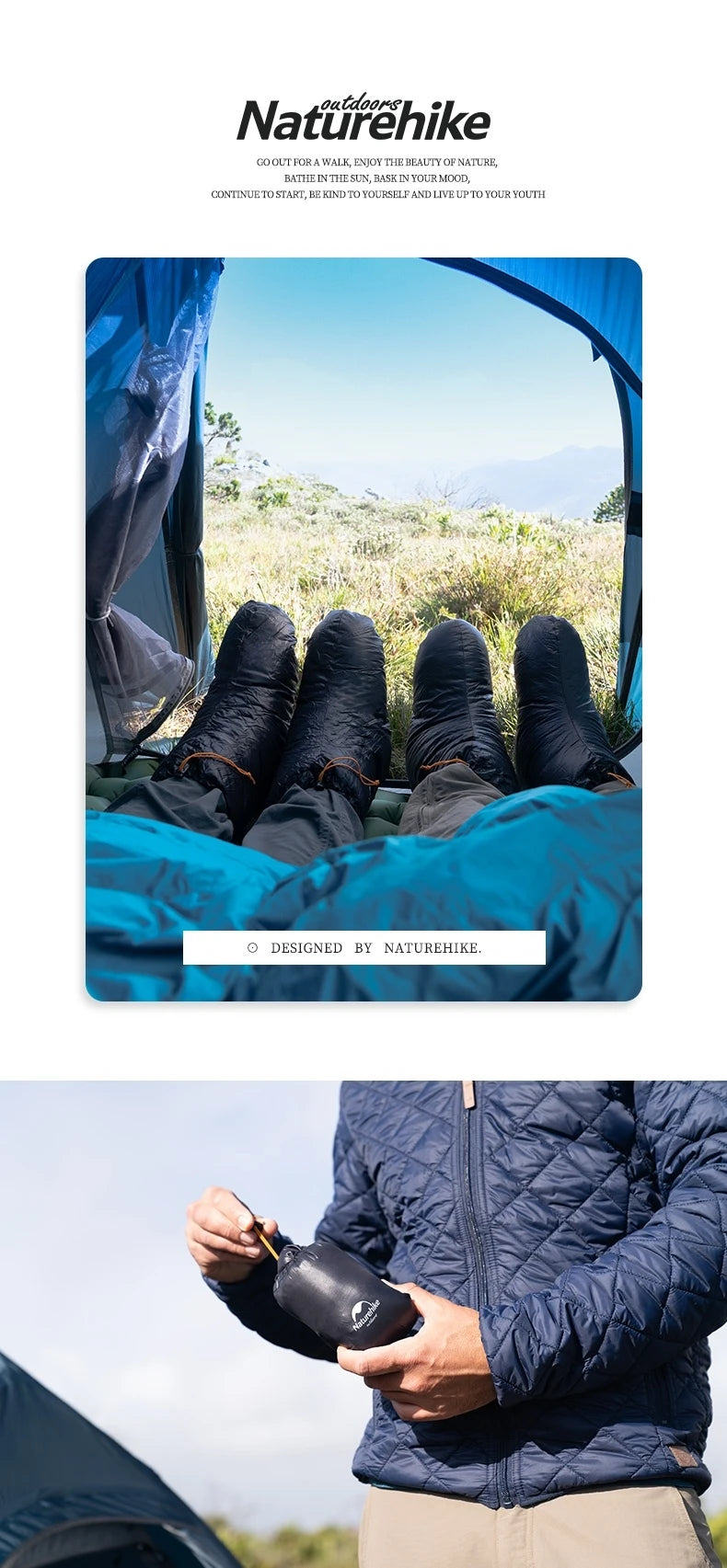 Lightweight Duck Down Thermal Foot Covers