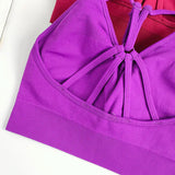 Women's Seamless Yoga Set with High-Waist Leggings
