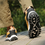 SNORW Men's Microfiber Casual Sneakers | All-Season Style