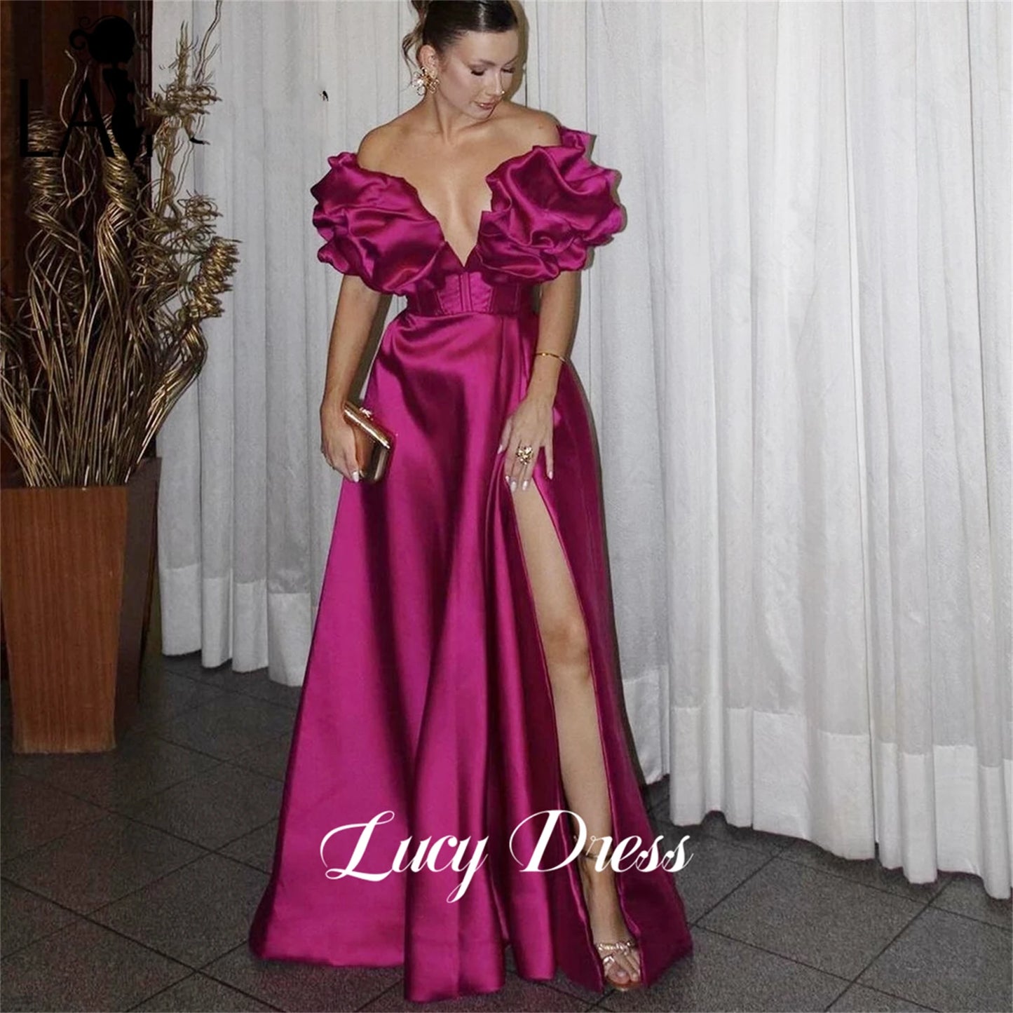 Satin A-Line Sweetheart Prom Gown | Custom Made
