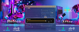 MAONO USB/XLR Gaming Microphone for PC PD100X Dynamic Microphone Noise Reduction Headphone Jack RGB for Streaming Podcasting