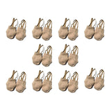 Rhythmic Gymnastics Half-Sole Dance Shoes – 10 Pairs