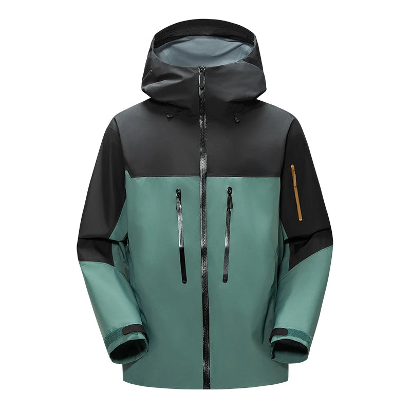 2026 Same as bird home Outdoor Sports Camping Mountaineering Fashion Men's Windproof British Wind Hooded Simple Storm Jacket