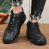 Men's Slip-On Casual Shoes with Rubber Sole