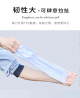 Waterproof Silicone Shoe Cover High Top Rain Boots Cover Non Slip Overshoes Unisex Rubber Water Resistant Footwear Rainy Day