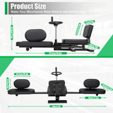 Pro Leg Stretcher with Handwheel & Cushioned Support