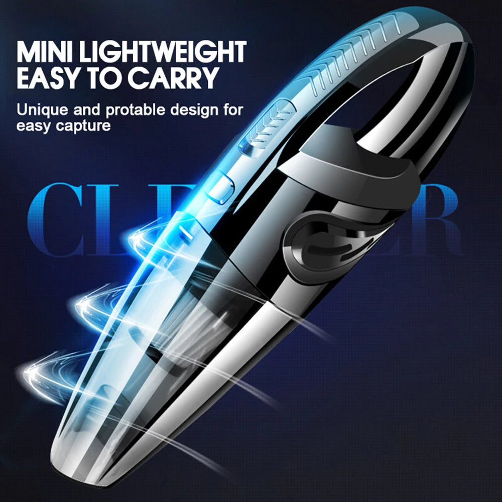 Cordless Handheld Vacuum | 6000Pa Wet & Dry | USB