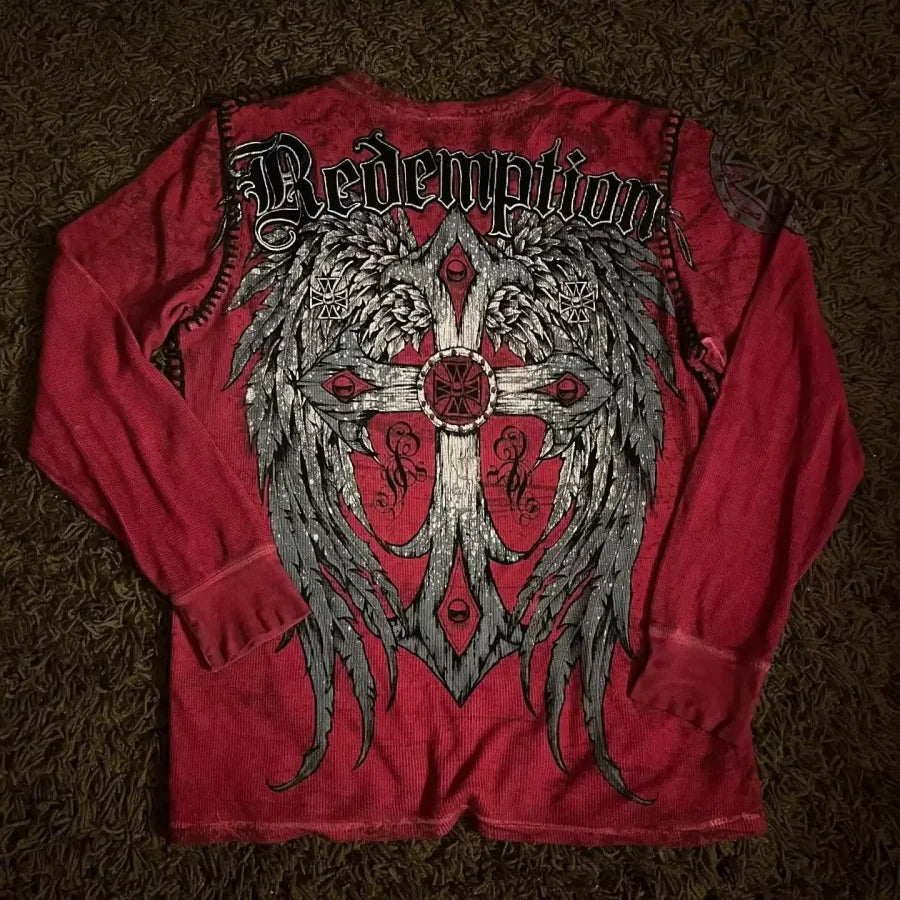 Y2K Gothic Harajuku Long Sleeve Tee