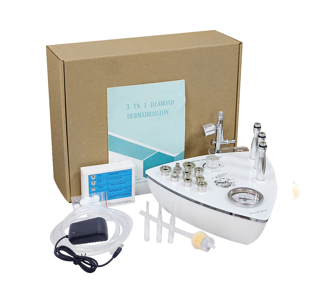 3-in-1 Diamond Microdermabrasion Facial Device